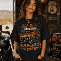Harley-Davidson 2026 Celebration 3D Shirt for Legendary Riders