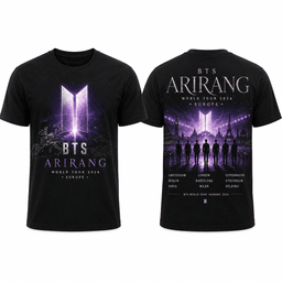 BTS Arirang Tour 3D Shirt for Dedicated Fans