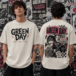 Green Day Noise Never Sleeps 3D Shirt for Punk Rock Fans