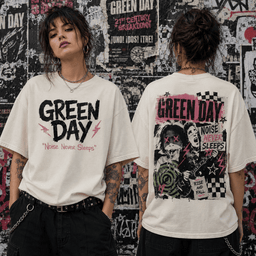 Green Day Noise Never Sleeps 3D Shirt for Punk Rock Fans