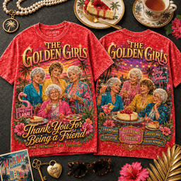 The Golden Girls Miami Sunset 3D Shirt for True Fans