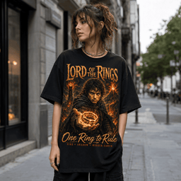 Lord of the Rings Fiery Ring 3D Shirt for True Fans