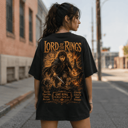 Lord of the Rings Fiery Ring 3D Shirt for True Fans