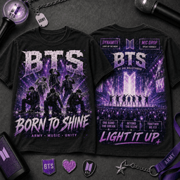 BTS Born to Shine 3D Shirt for True ARMY Fans