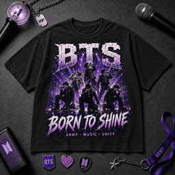 BTS Born to Shine 3D Shirt for True ARMY Fans