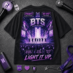 BTS Born to Shine 3D Shirt for True ARMY Fans