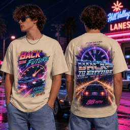 Back to the Future Speedometer 3D Shirt for Timeless Fans