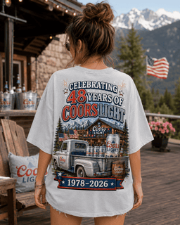 Coors Light 48th Anniversary 3D Shirt for Celebratory Fans