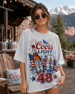 Coors Light 48th Anniversary 3D Shirt for Celebratory Fans