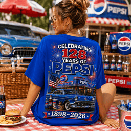 Pepsi 128th Anniversary 3D Shirt for True Fans