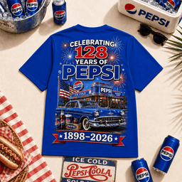 Pepsi 128th Anniversary 3D Shirt for True Fans
