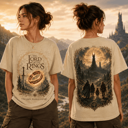 Lord of the Rings Epic Journey 3D Shirt for Adventure Seekers