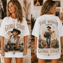George Strait Western Vibe 3D Shirt for Country Music Lovers