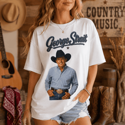 George Strait Country Music 3D Shirt for True Fans