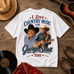 George Strait Country Music 3D Shirt for True Fans