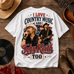 Toby Keith Patriotic 3D Shirt for Country Music Lovers