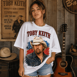 Toby Keith Patriotic 3D Shirt for Country Music Lovers