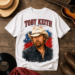 Toby Keith Patriotic 3D Shirt for Country Music Lovers