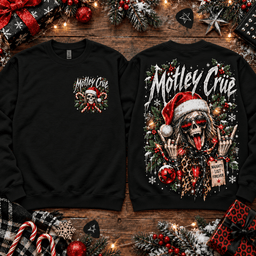 Mötley Crüe Christmas Rock T-Shirt NTH1 - Sweatshirt Black
