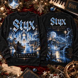 Styx Christmas On A Higher Plain 3D Shirt NTH1 - Sweatshirt Red