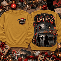 Lost Boys Vampire Holiday Poster 3D Shirt for Eighties Horror Fans NTH1 - Sweatshirt Antique Gold