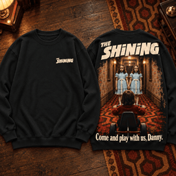 The Shining Grady Twins Overlook Hallway Premium T-Shirt for Horror Fans Who Dare to Play TD - Sweatshirt Black