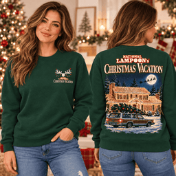 A Christmas Story Holiday Movie 3D Shirt NTH1 - Sweatshirt Forest Green