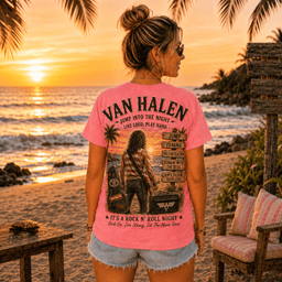 Van Halen Sunset Eruption T-Shirt for Rock Legends Fans