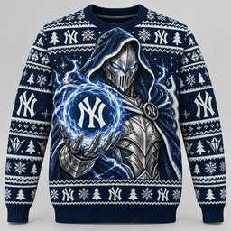 New York Yankees Merch X Doomsday Doctor Doom Ugly Christmas Sweater Cold Weather Clothes