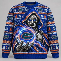 Florida Gators Merch Doctor Doom Ugly Christmas Sweater Doomsday Christmas Clothing Ideas
