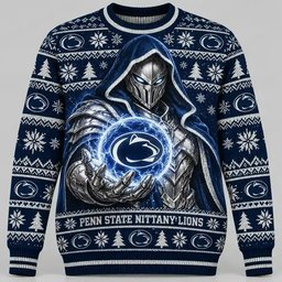Penn State Nittany Lions Merch X Doomsday Doctor Doom Ugly Christmas Sweater Xmas Apparel