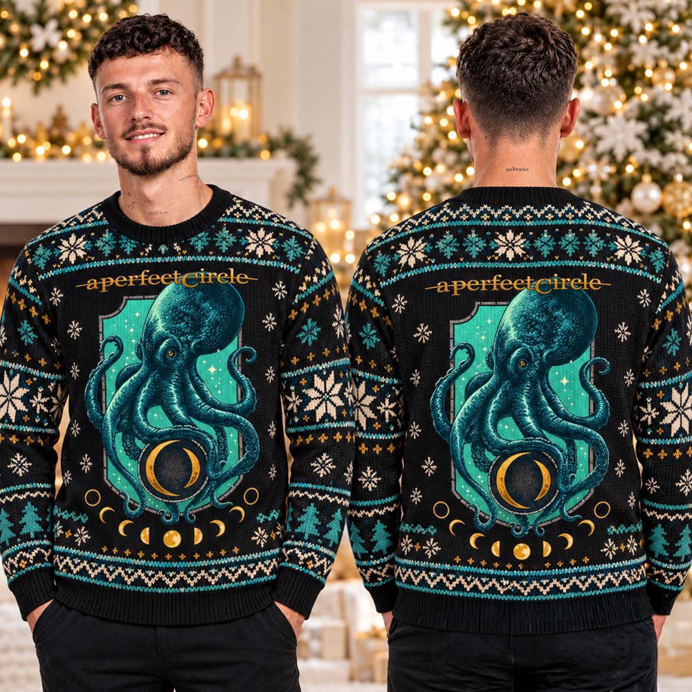 A Perfect Circle Merch Moon Oracle Ugly Christmas Sweater Xmas Party Outfits Ideas Xmas Gifts