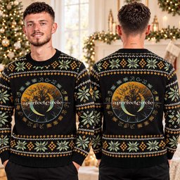A Perfect Circle Merch Woodland Ugly Christmas Sweater Xmas Party Outfits Ideas Gifts