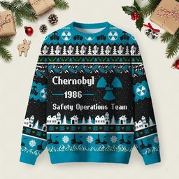 Chernobyl 1986 Ugly Christmas Sweater Family Christmas Clothes Chernobyl Xmas Sweater.jpeg