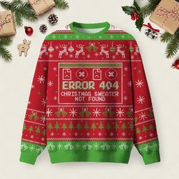 Error 404 Not Found Ugly Christmas Sweater Christmas Clothes Winter Apparel Gifts Ideas.jpeg