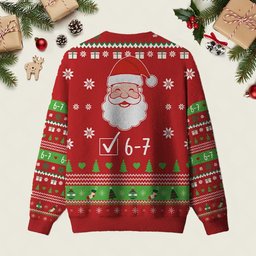 67 Santa Claus Ugly Christmas Sweater Christmas Apparel Xmas Party Outfits Gifts Ideas