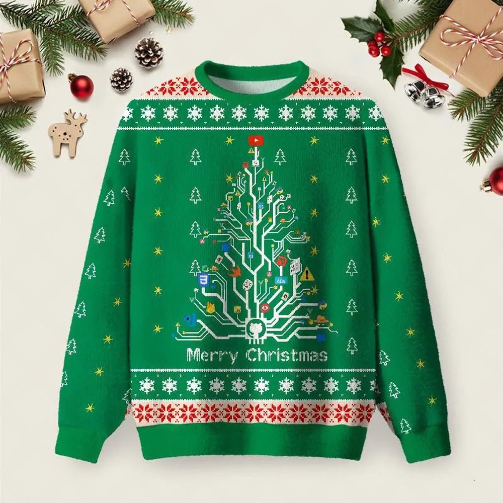 Circuit Diagram Christmas Tree Ugly Christmas Sweater Winter Apparel Xmas Clothing Ideas.jpeg