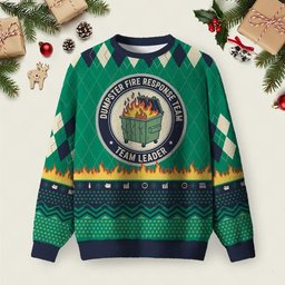 Dumpster Fire Response Team Ugly Christmas Sweater Christmas Vacation Apparel Xmas Gifts.jpeg