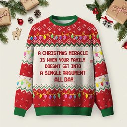 Christmas Miracle Ugly Christmas Sweater Winter Clothing Xmas Apparel Gifts Ideas.png