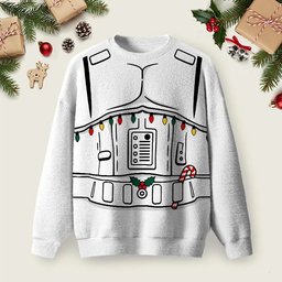 Festive Armor Mode Ugly Christmas Sweater Christmas Day Outfit Winter Clothes Gifts.png