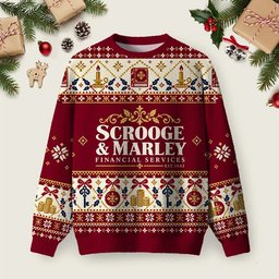 Holiday Penny Pincher Ugly Christmas Sweater Xmas Clothing Christmas Outfits Ideas Gifts.png