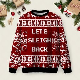 Let_s Sleigh Back Ugly Christmas Sweater Unique Christmas Pullover Winter Apparel Gifts.jpeg
