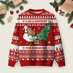 For Nonsense Ugly Christmas Sweater Unique Christmas Pullover Xmas Apparel Gifts.jpeg