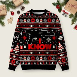 I Know Ugly Christmas Sweater Winter Clothing Xmas Apparel Christmas Outfits Ideas.png