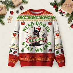 Stay Weird Ugly Christmas Sweater Funny Holiday Sweaters Xmas Presents Ideas.jpeg