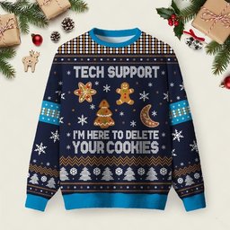 Tech Support Computer Programmer Ugly Christmas Sweater Funny Holiday Sweaters Xmas Clothes.jpeg