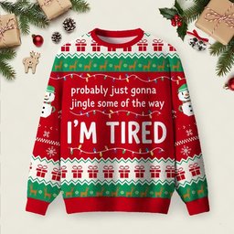 Probably Tired Gonna Ugly Christmas Sweater Unique Christmas Pullover Winter Clothes.jpeg