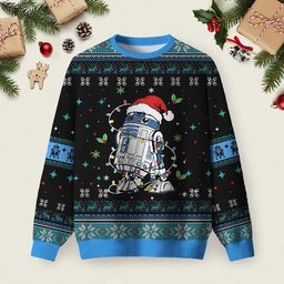 Robot Ugly Christmas Sweater Funny Holiday Sweaters Christmas Apparel Xmas Gifts.jpeg