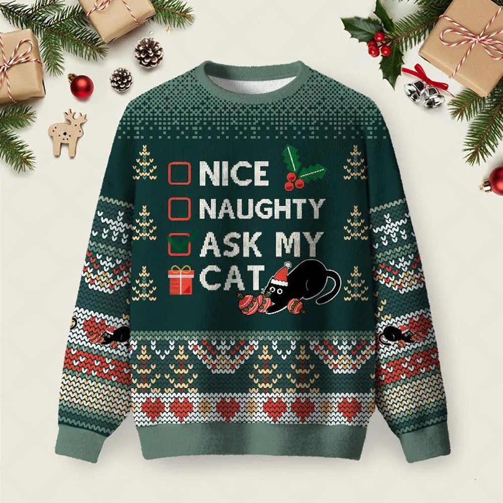 The Cat_s Christmas List Ugly Christmas Sweater Xmas Outfits Ideas Winter Apparel.jpeg
