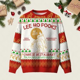 LEE HO FOOKS Ugly Christmas Sweater Winter Clothes Christmas Apparel Xmas Gifts
